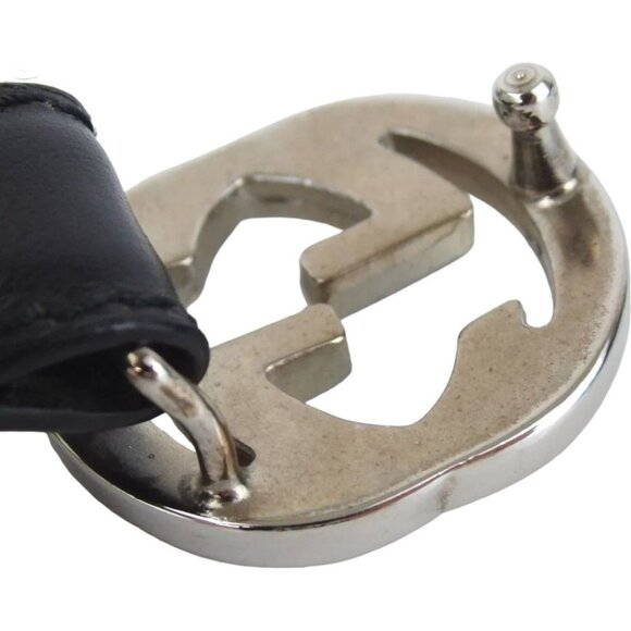 574197AN (S2) Gucci Belt Black Leather main image 6